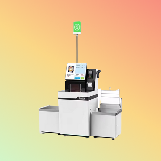 MAKEN 19 Inch Payment Terminal Kiosk Automated Checkout Machines Self Service Checkout