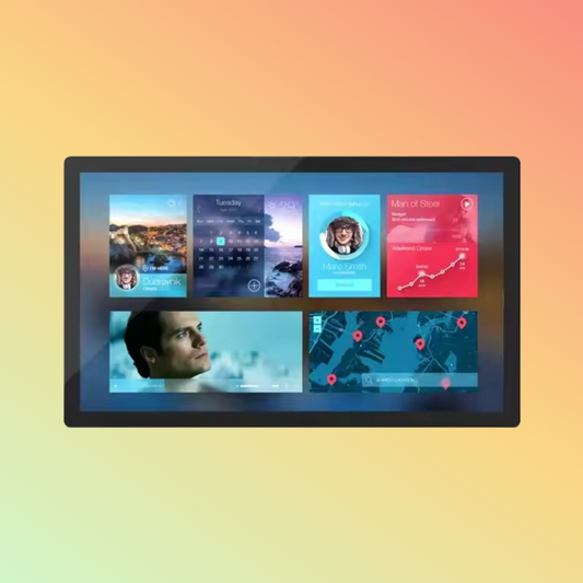 MAKEN 43-Inch Indoor Wall-Mounted Interactive Digital Signage Touchscreen Computer for Advertising Displays