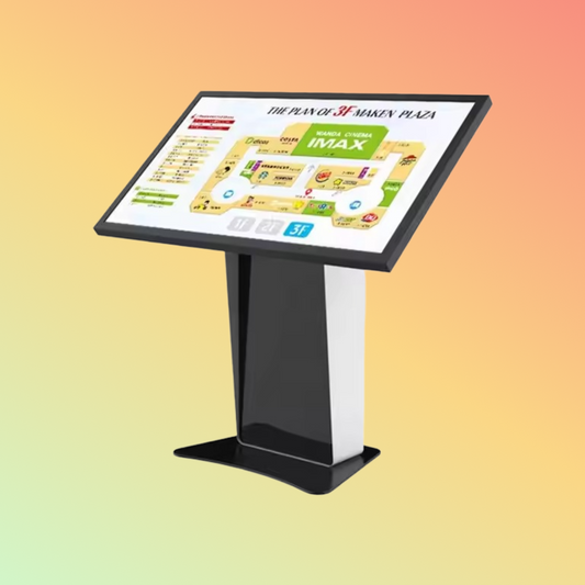 MAKEN Android 43 inch advertising digital signage interactive LCD display kiosk touch screen information