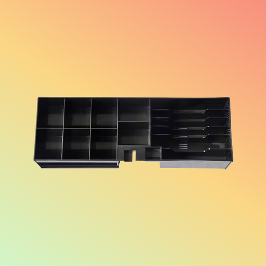 MAKEN Plastic 6 bill 8 coin tray register cash drawer insert tray for ft-460