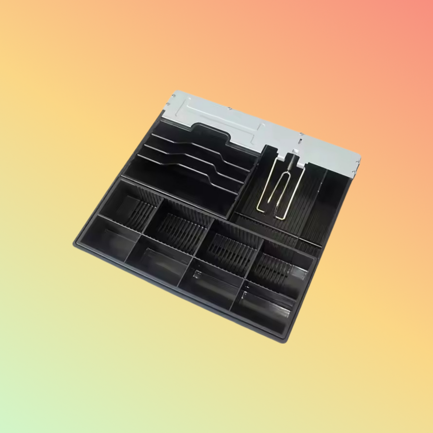 MAKEN Durable plastic 5 Bill 8 Coin cash drawer coin tray for MK-350