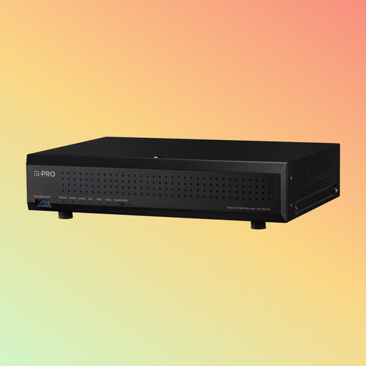 Panasonic Connect WJ-NU301KG New higher secure level and easy installation NVRs with a build-in PoE+ switch