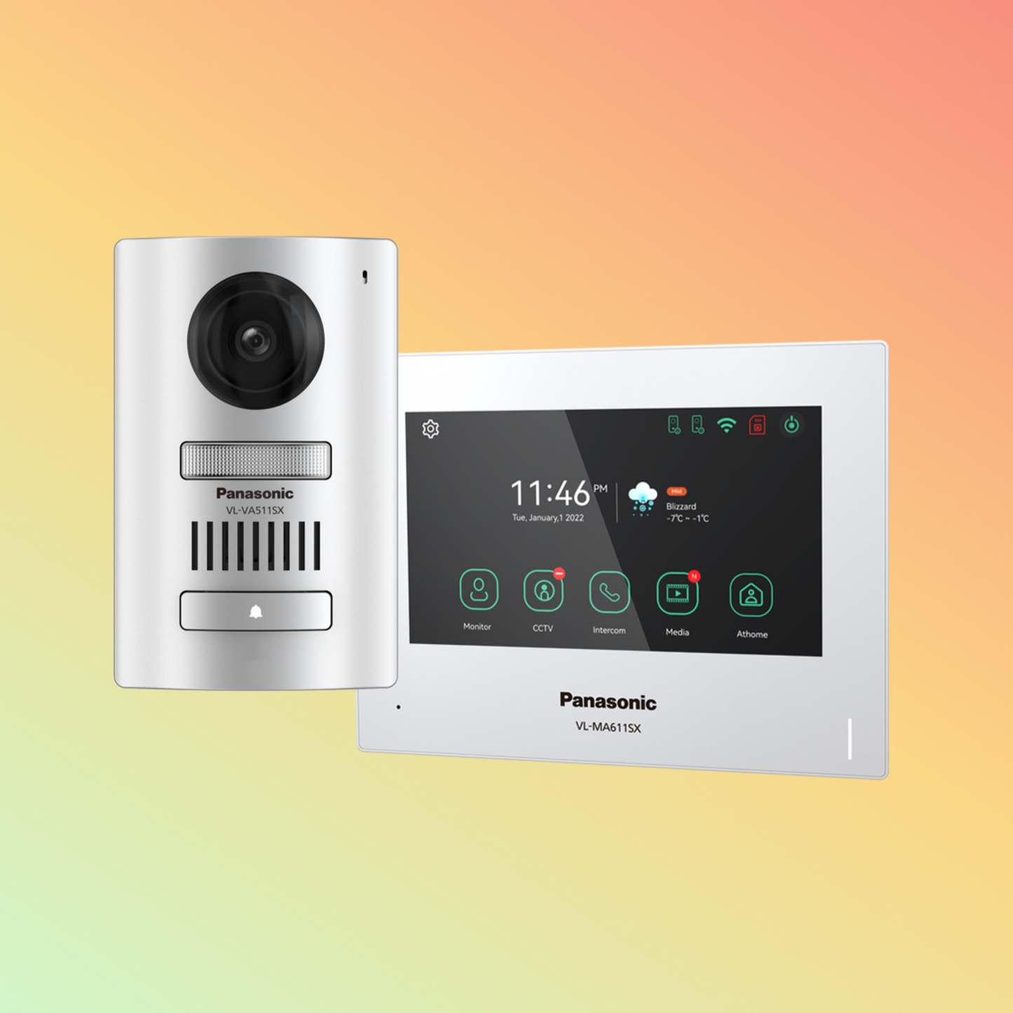 Panasonic Connect VL-SA74 IP Video Door Phone Kit