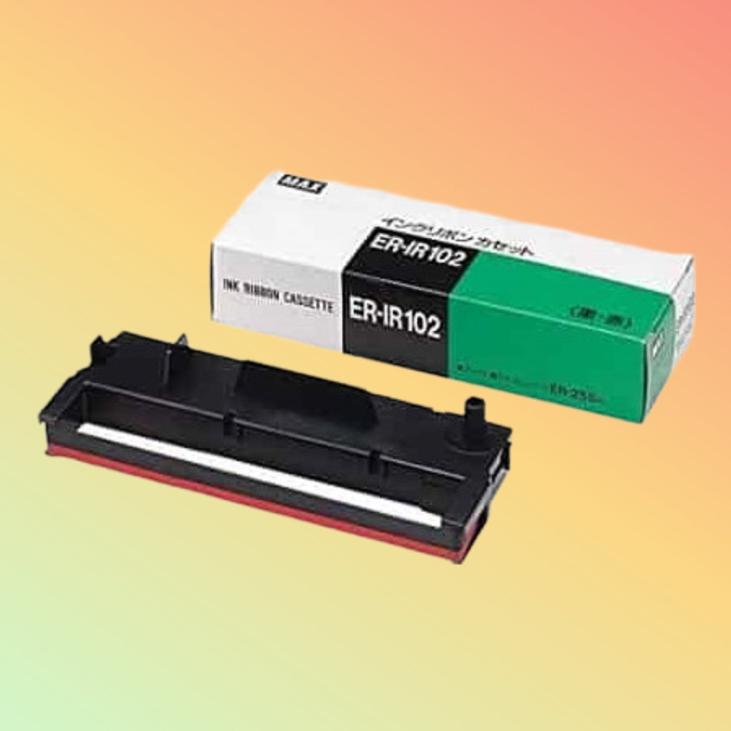 Max ER2500/ER2700 Ribbon (Black/Red)