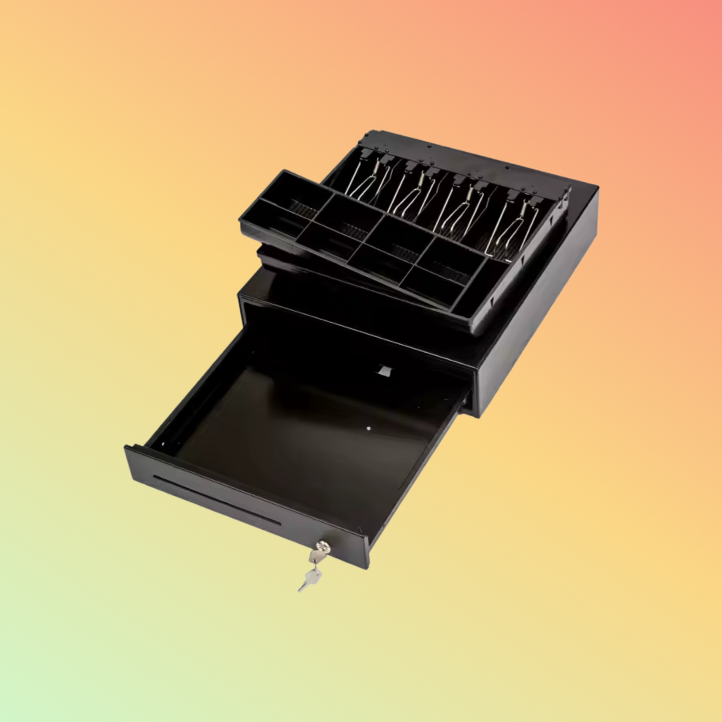 Kasrow 4 bills, 8 coins POS cash drawer, RJ11, safe box