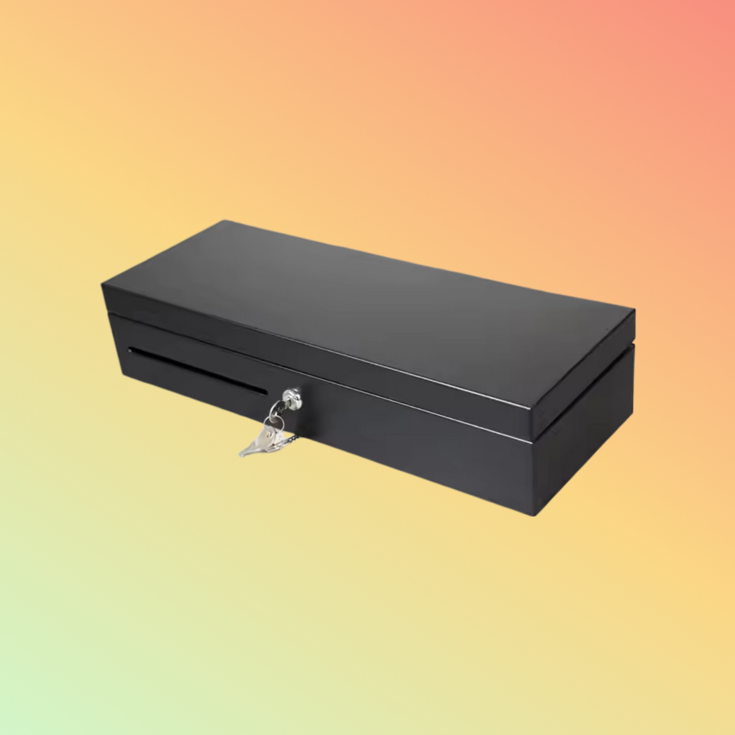 Kasrow 13 bills flip-top cash drawer, no coins, supermarket use