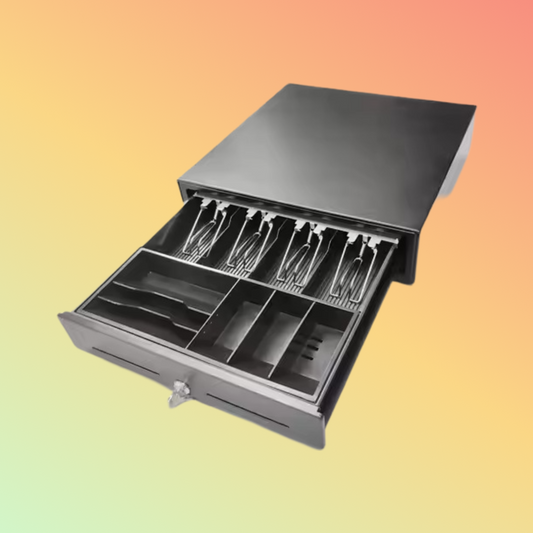 Kasrow 16 inch POS Cash Drawer 6 Bills Heavy Duty RJ11