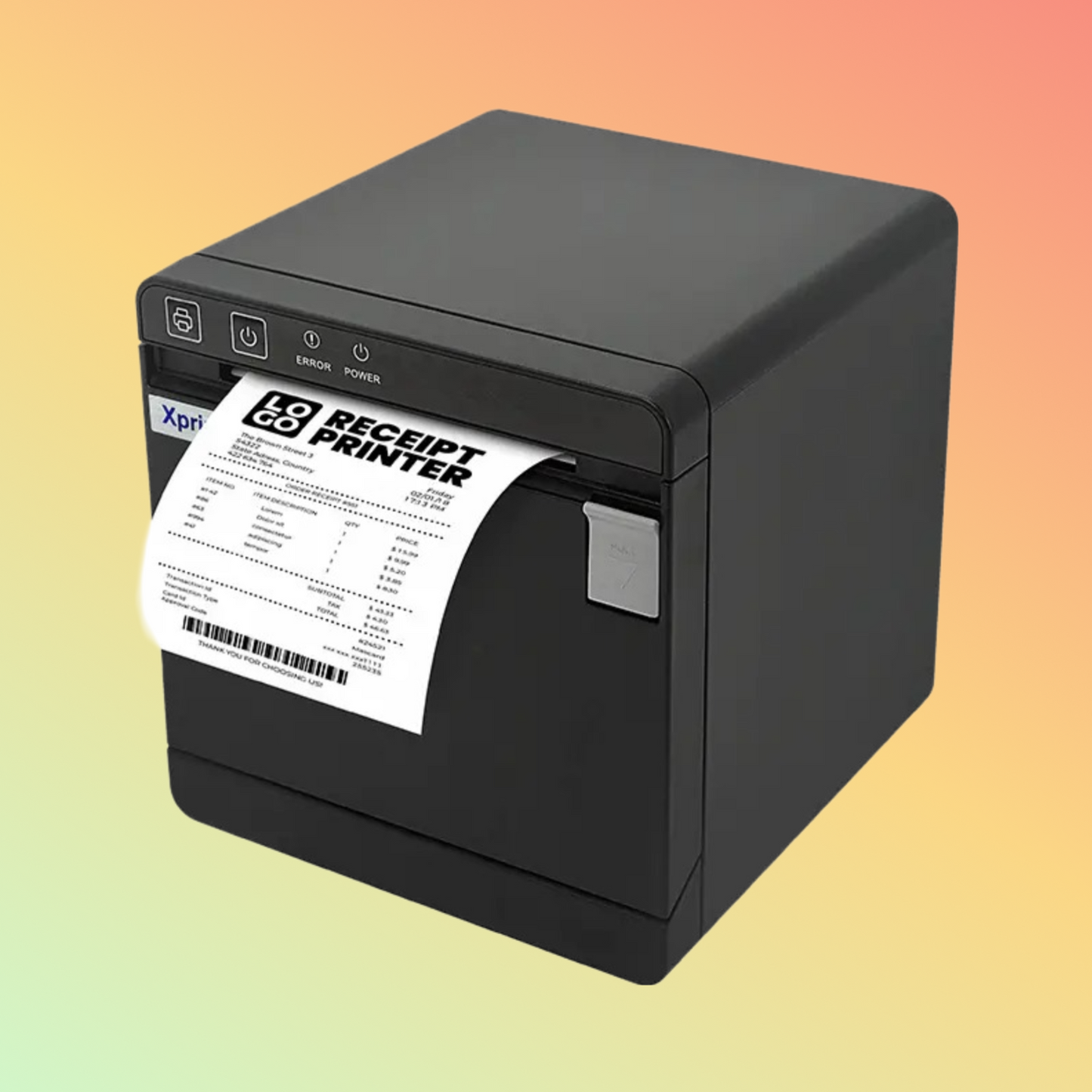 Xprinter XP-Q890K Receipt Printer For Supermarket