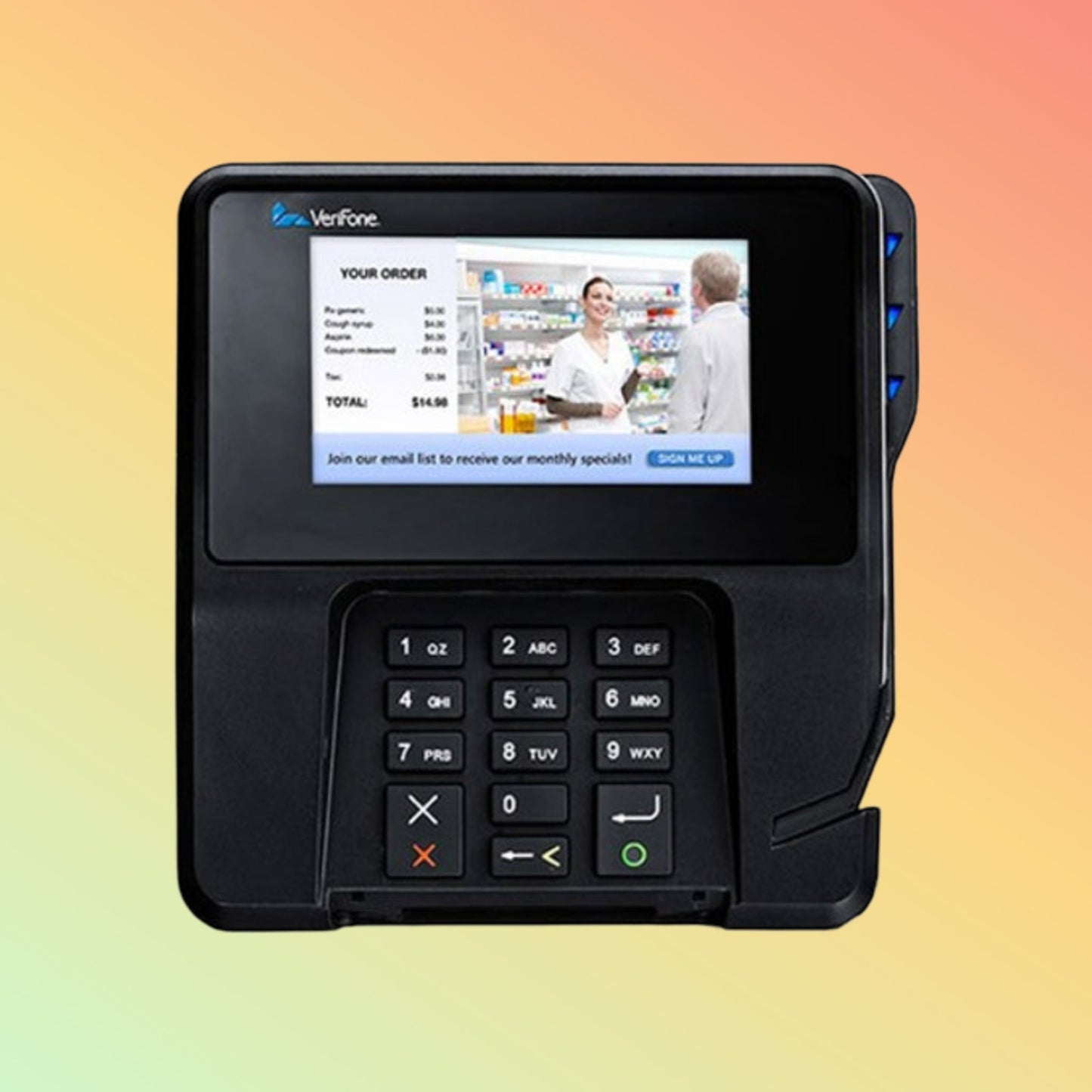 VeriFone MX925 Signature Capture w/ EMV + NFC (V4.0)
