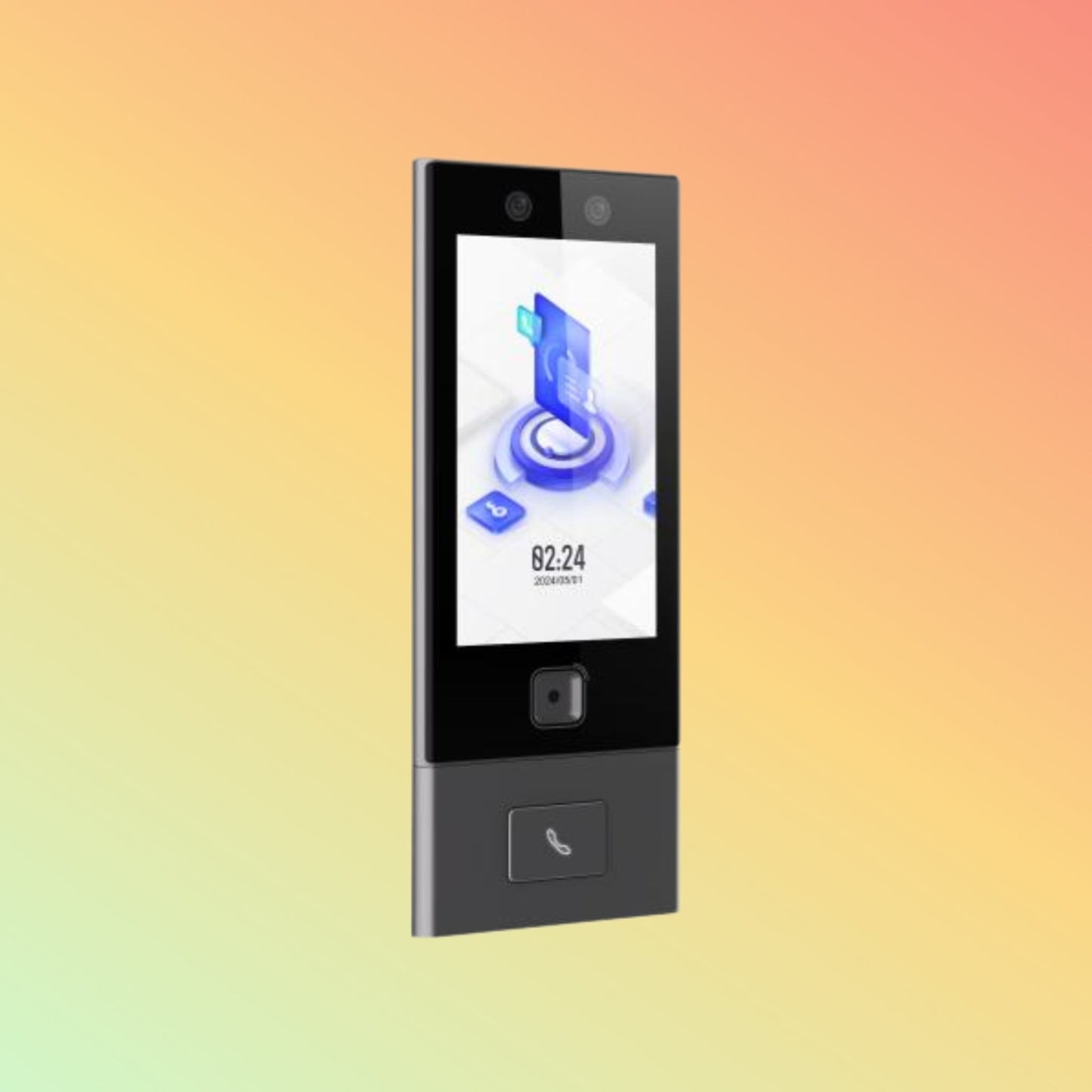 Hikvision DS-K1T670MWX-WEQR Pro Face Access Terminal