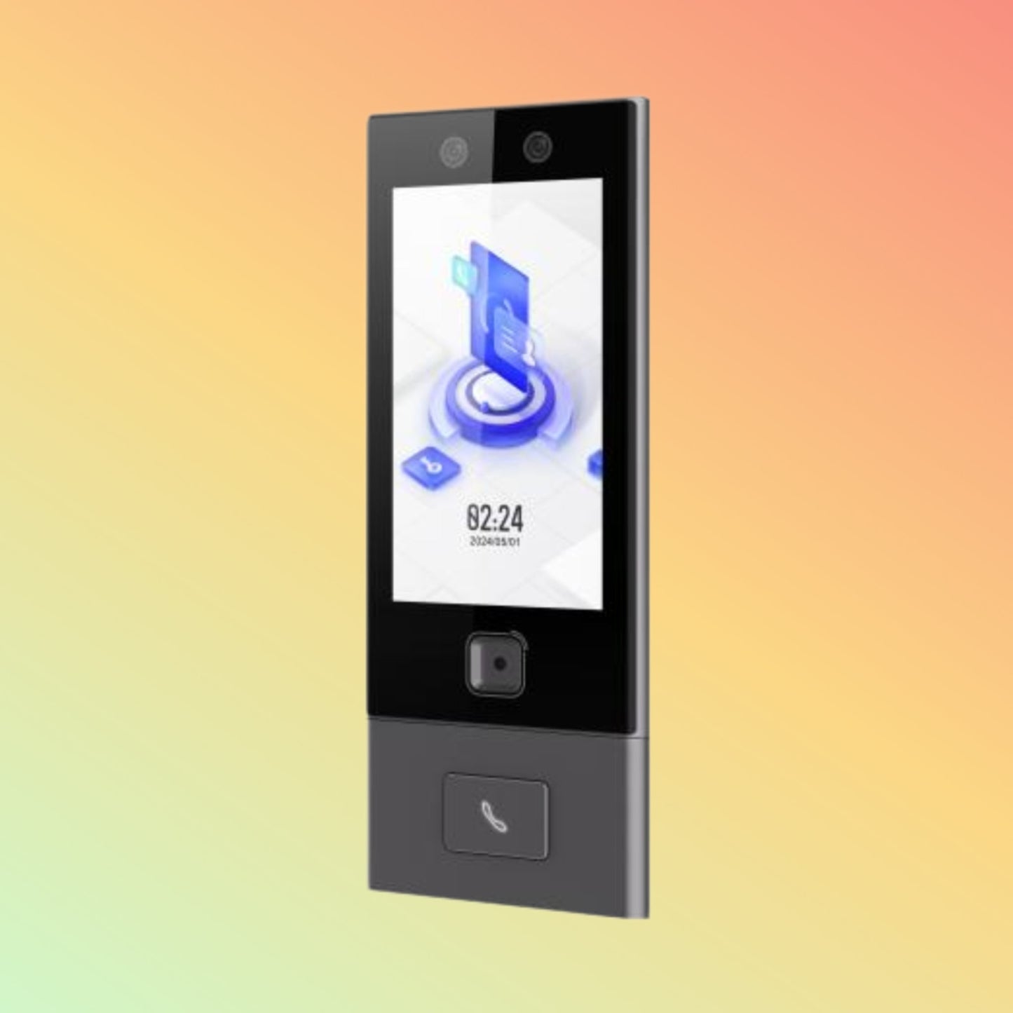 Hikvision DS-K1T670MWX-WEQR Pro Face Access Terminal