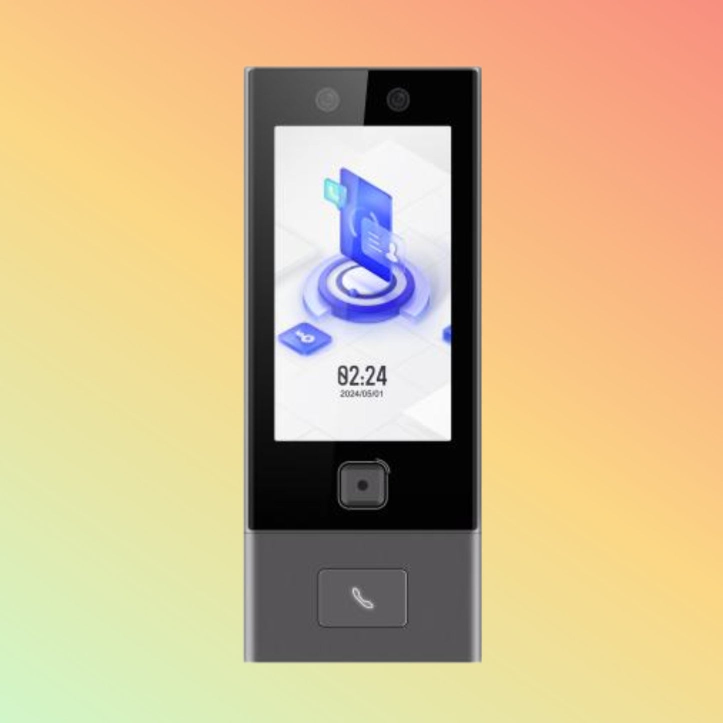 Hikvision DS-K1T670MWX-WEQR Pro Face Access Terminal