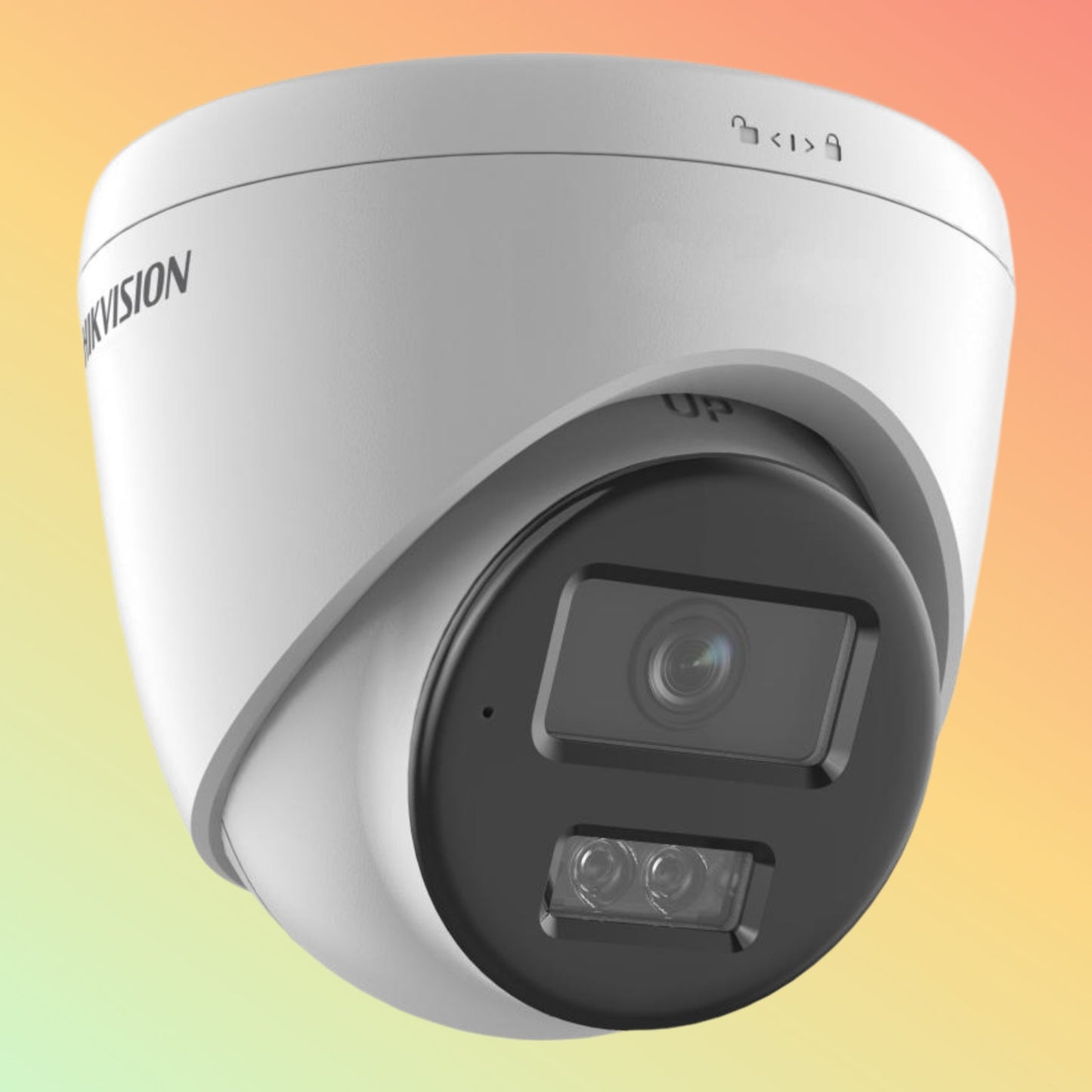 Hikvision DS-2CD1327G2H-LIU(F) 2 MP ColorVu with Smart Hybrid Light Fixed Turret Network Camera