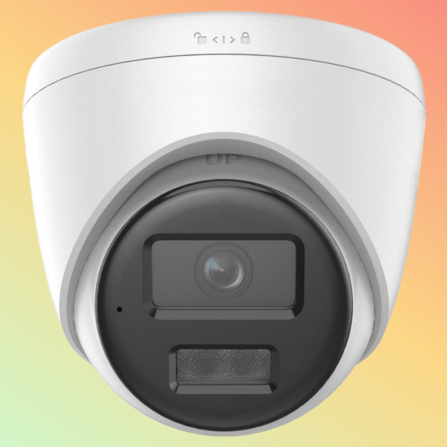 Hikvision DS-2CD1347G2H-LIUF/S(L)(RB) 4 MP ColorVu with Smart Hybrid Light Fixed Turret Network Camera