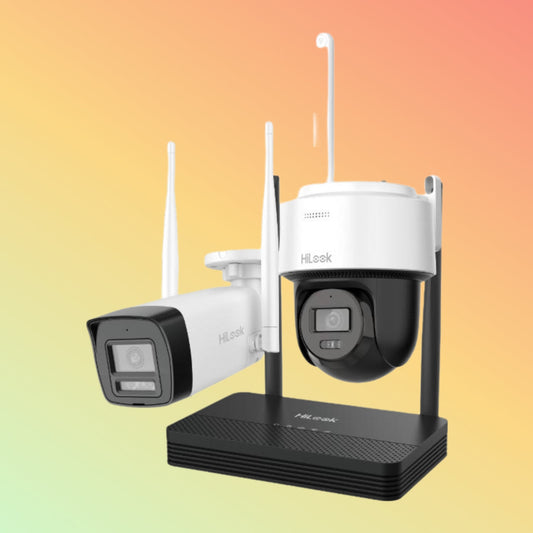 Hikvision IKS-2044BPH-PH/W HiLook 4MP H.265 One bullet + One PTDome WiFi NVS Kit