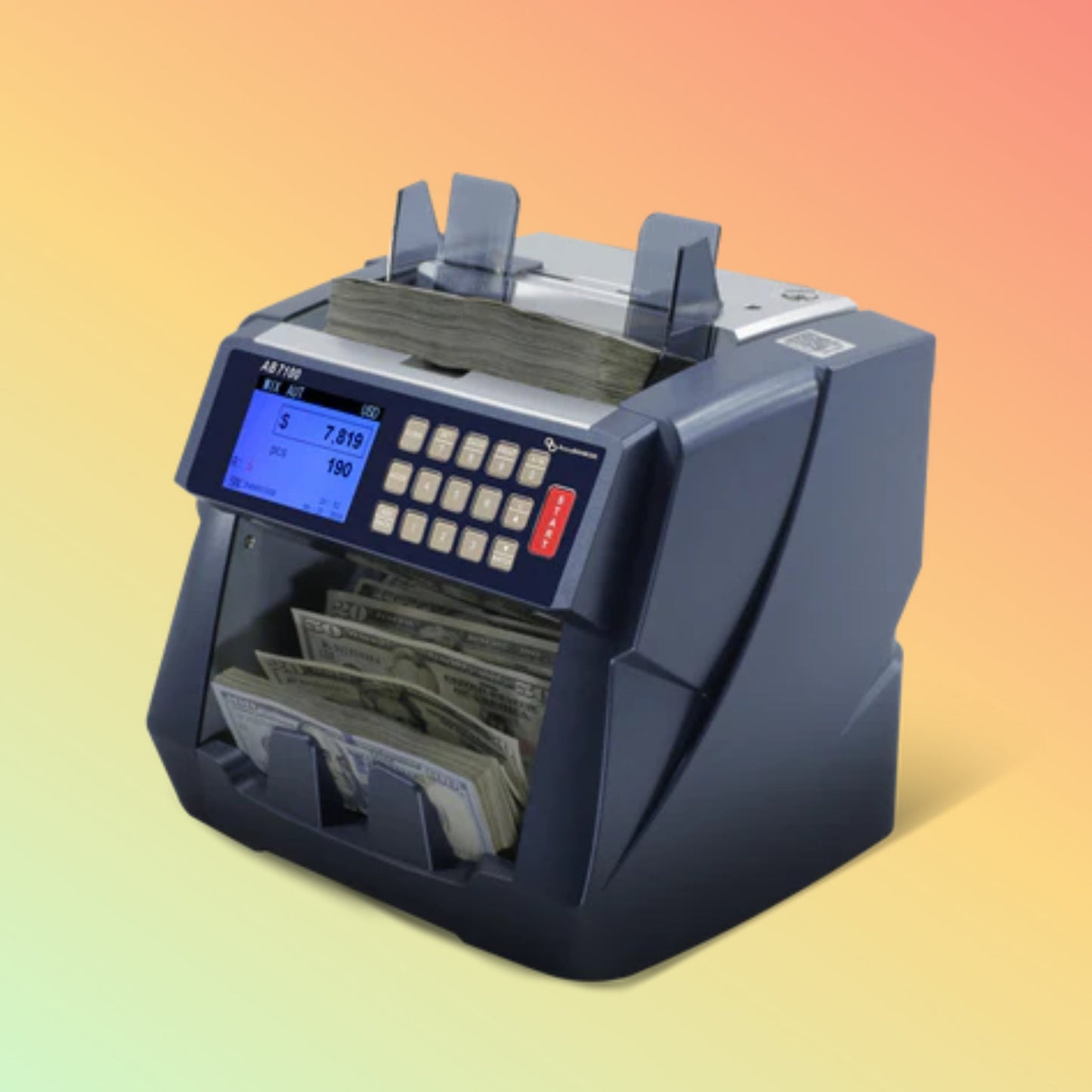 AccuBANKER AB7100 Enterprise Mixed Bill Value Counter