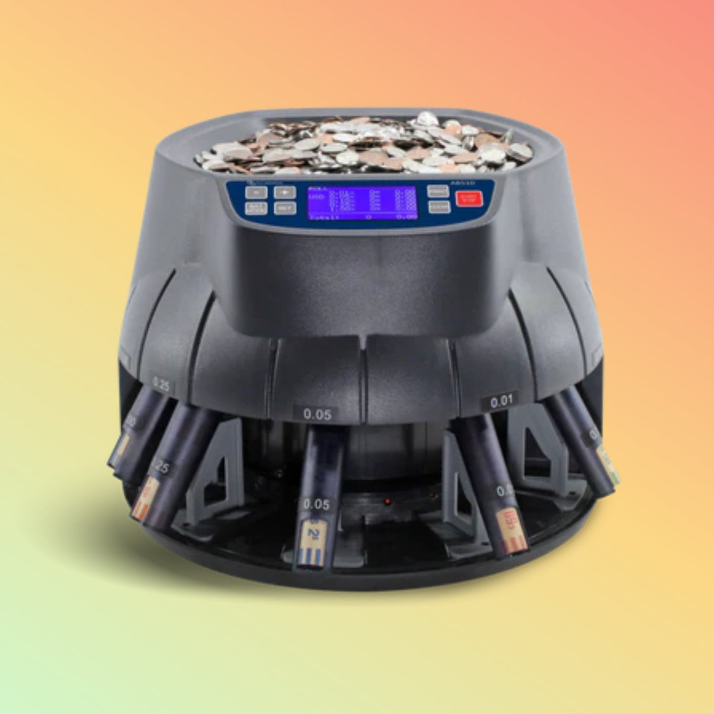 AccuBANKER AB510 Sort & Wrap Coin Counter