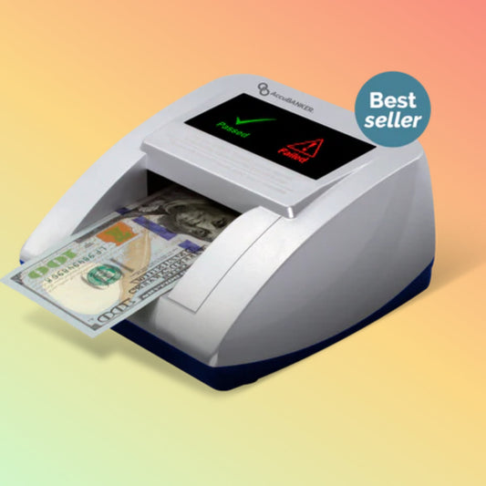 AccuBANKER D470 Automatic QuadScan Counterfeit Bill Detector