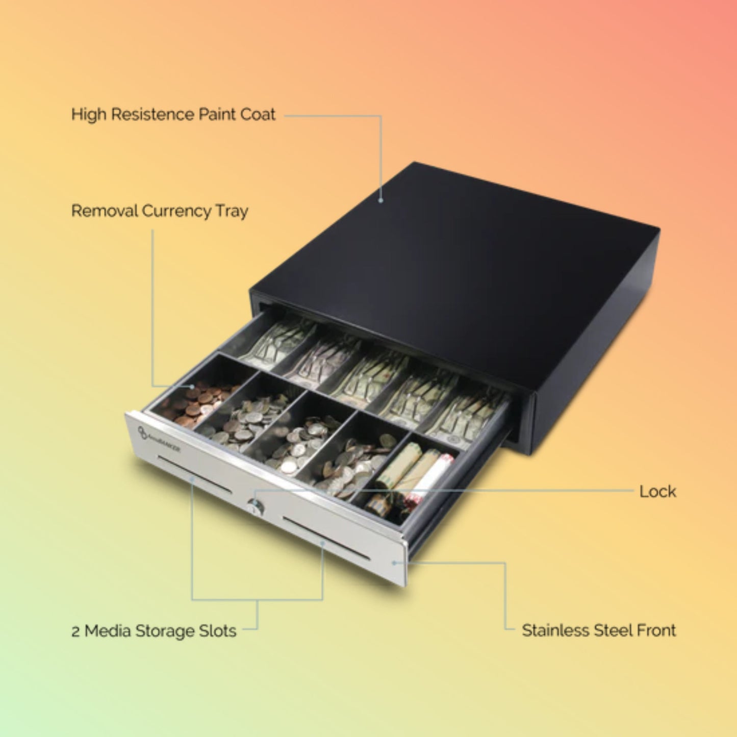 AccuBANKER AB-CD50 Cash Drawer