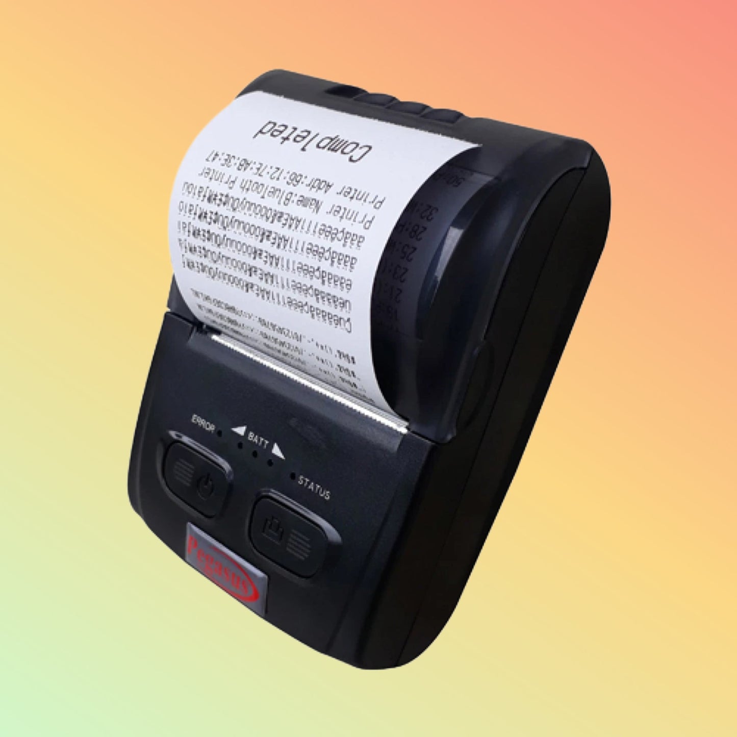 Pegasus PM5820 Mini Thermal Portable Printer