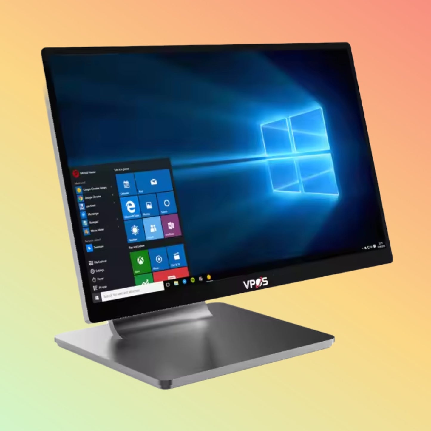 Vpos 15.6 Inch Aluminum Alloy Shell All-in-One POS System