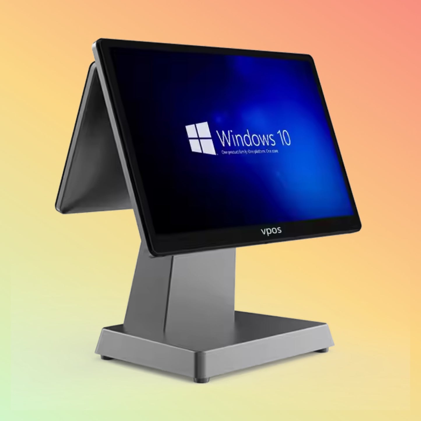 Vpos All One 15.6-Inch Touch Screen Monitor Aluminum Alloy Shell POS System