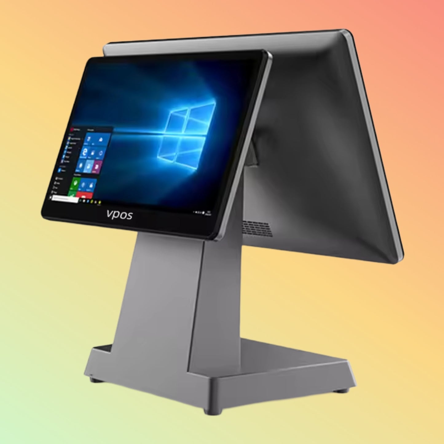 Vpos All One 15.6-Inch Touch Screen Monitor Aluminum Alloy Shell POS System