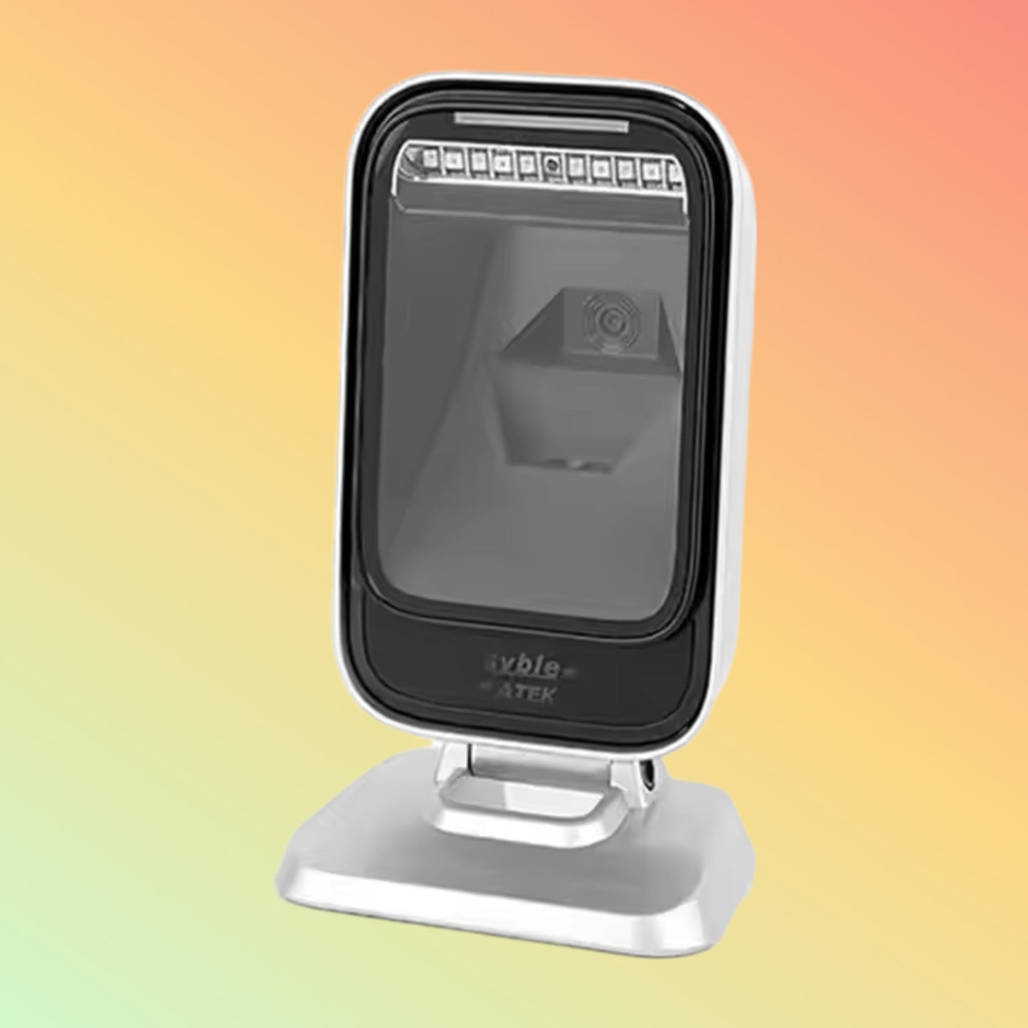 Vpos AK-9208H Wireless Desktop Scanner Vertical QR & 1D Barcode Reader