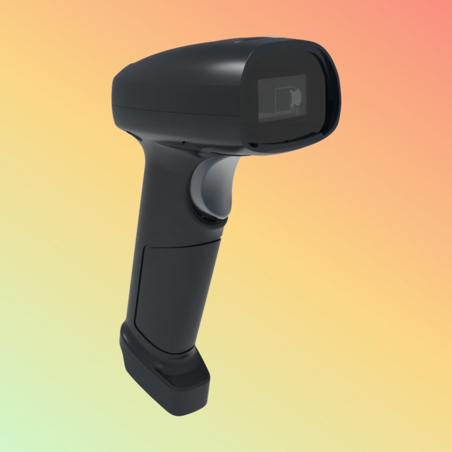 Ibocode Handheld Wireless Barcode Scanner, 2.4GHz, 1D/2D CMOS QR Code