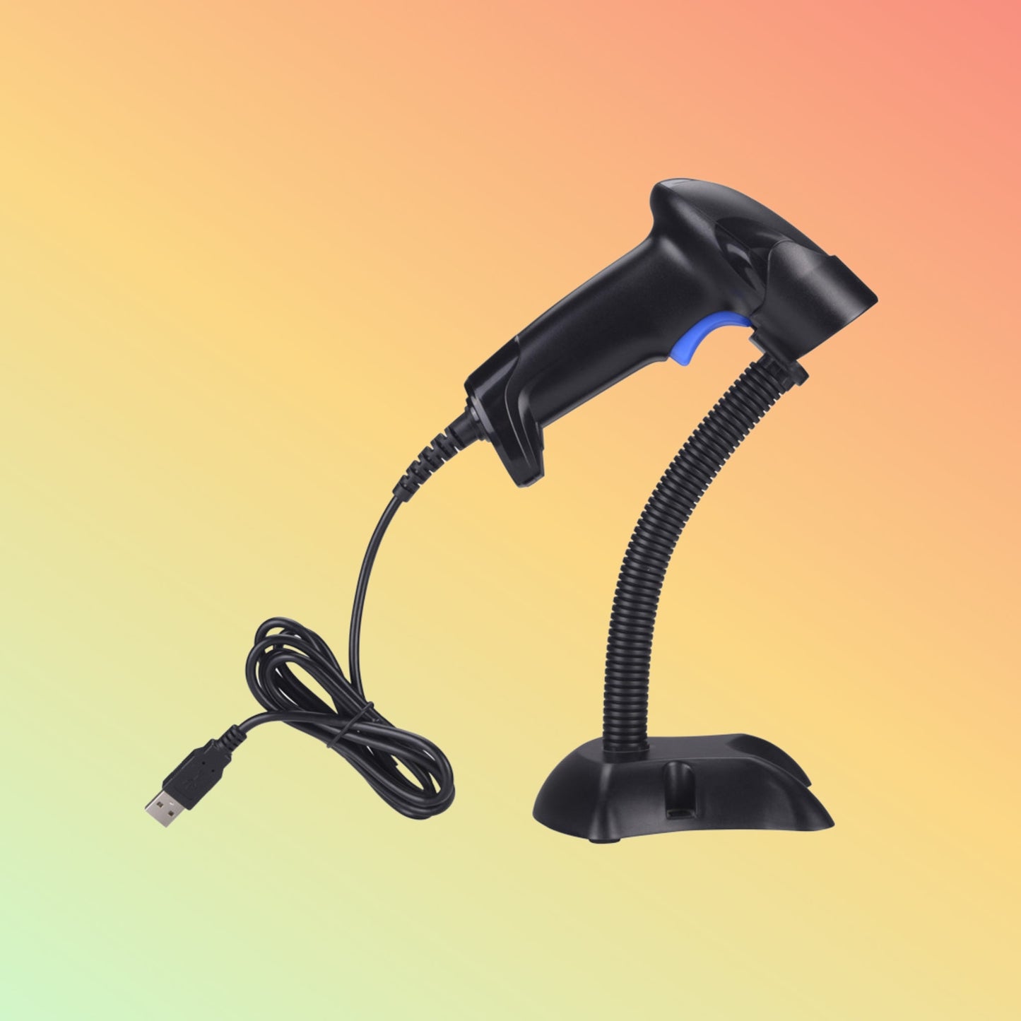 Ibocode 1D 2D USB Wired Wireless Bluetooth Handheld Barcode Scanner QR Code Reader For POS Machine