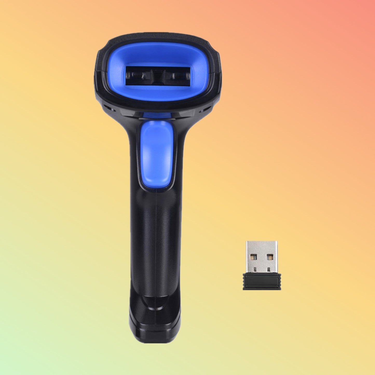 Ibocode 1D CCD Bar Code Scanner USB Wired Wireless Bluetooth Handheld Barcode Reader