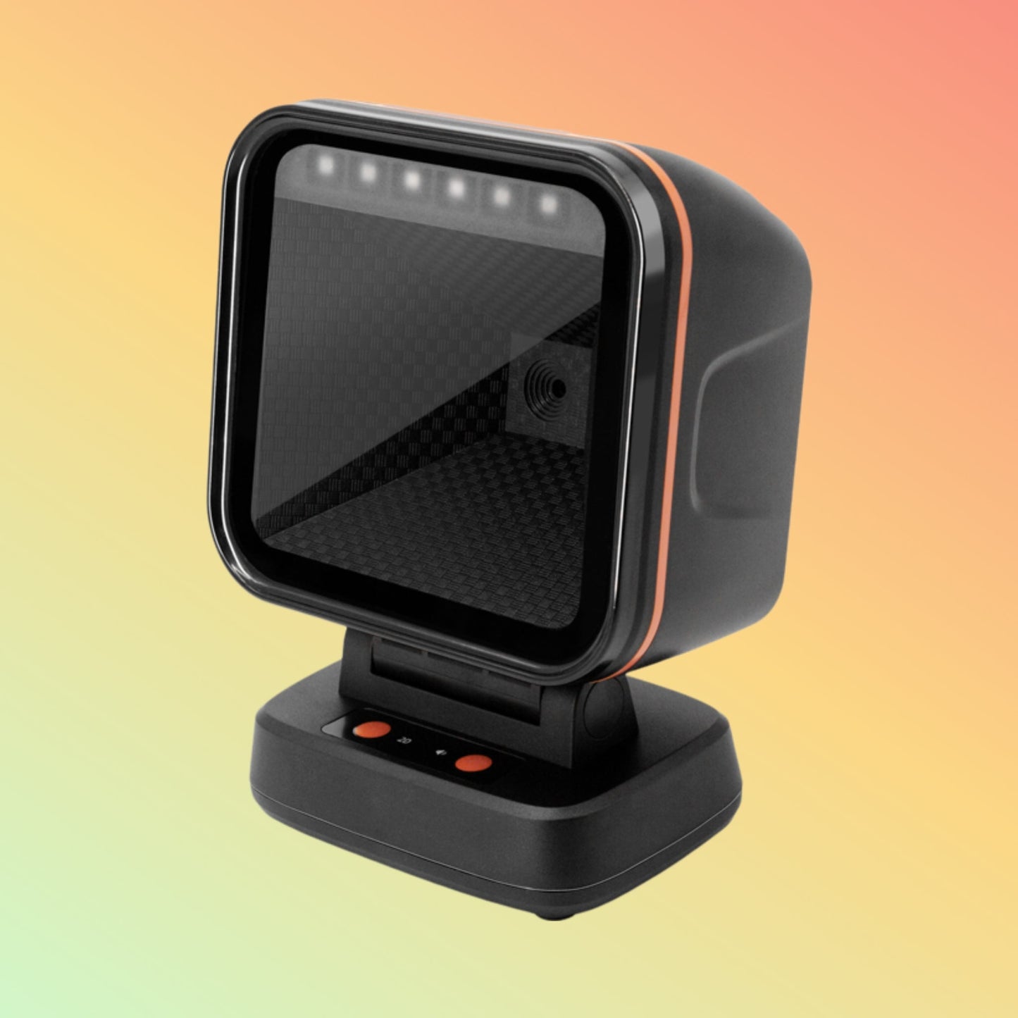Ibocode Auto Detective Desktop Scanner: 2D Omnidirectional, QR Code Reader for POS, Supermarkets.