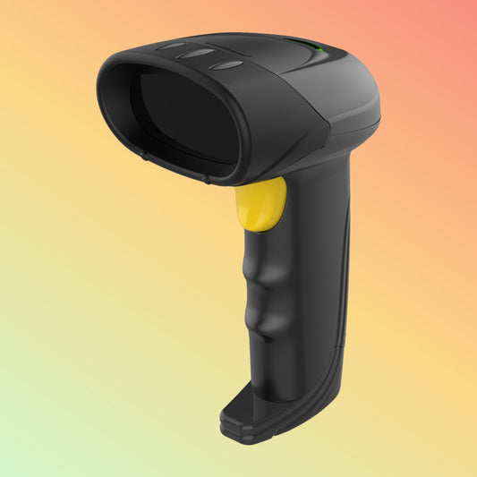 Ibocode Auto-Scanning Laser Barcode Reader: Wired 1D Handheld Scanner.