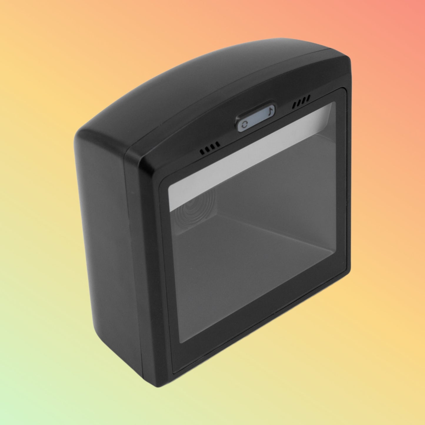 Ibocode Auto 1D/2D QR Desktop Scanner, Omnidirectional for Supermarkets.