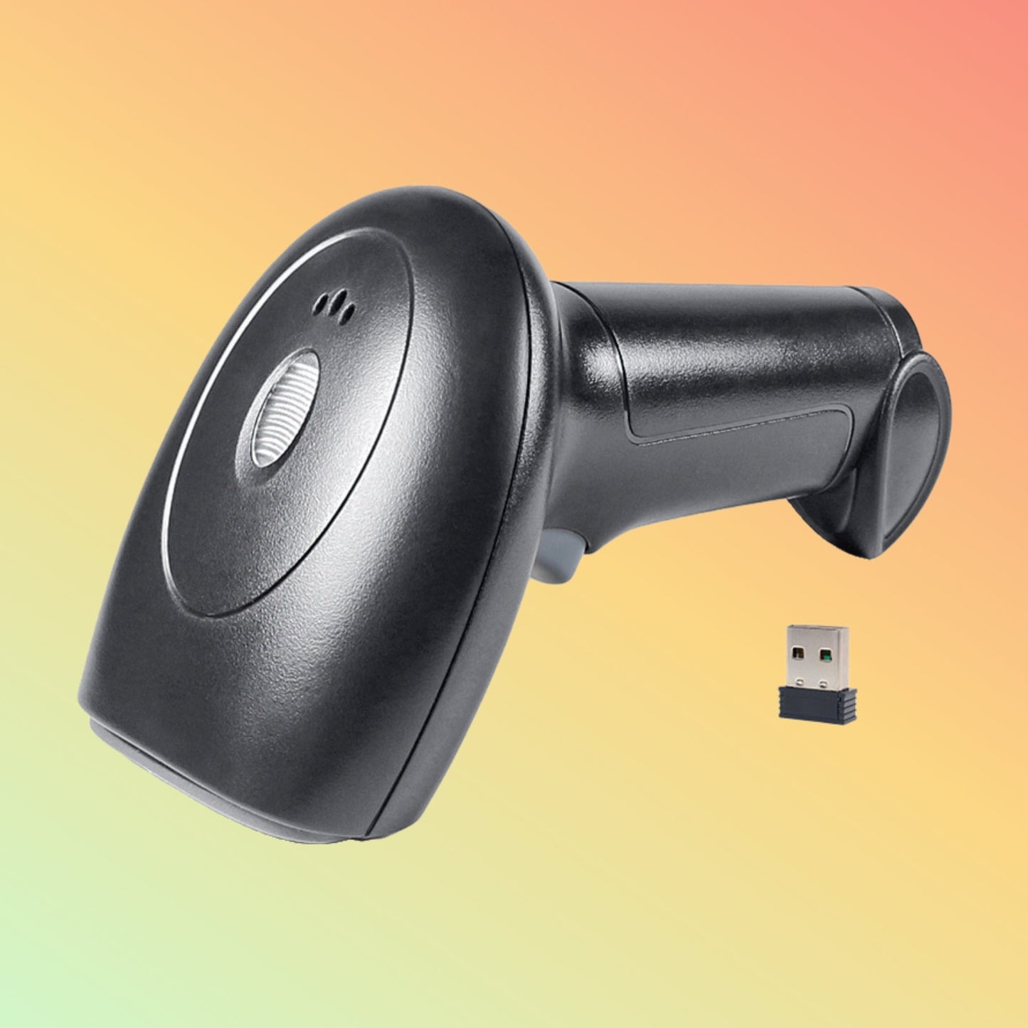 Ibocode Corded QR Code Reader 1D 2D Barcode Scanner Portable Wireless Barcode Reader For Inventory