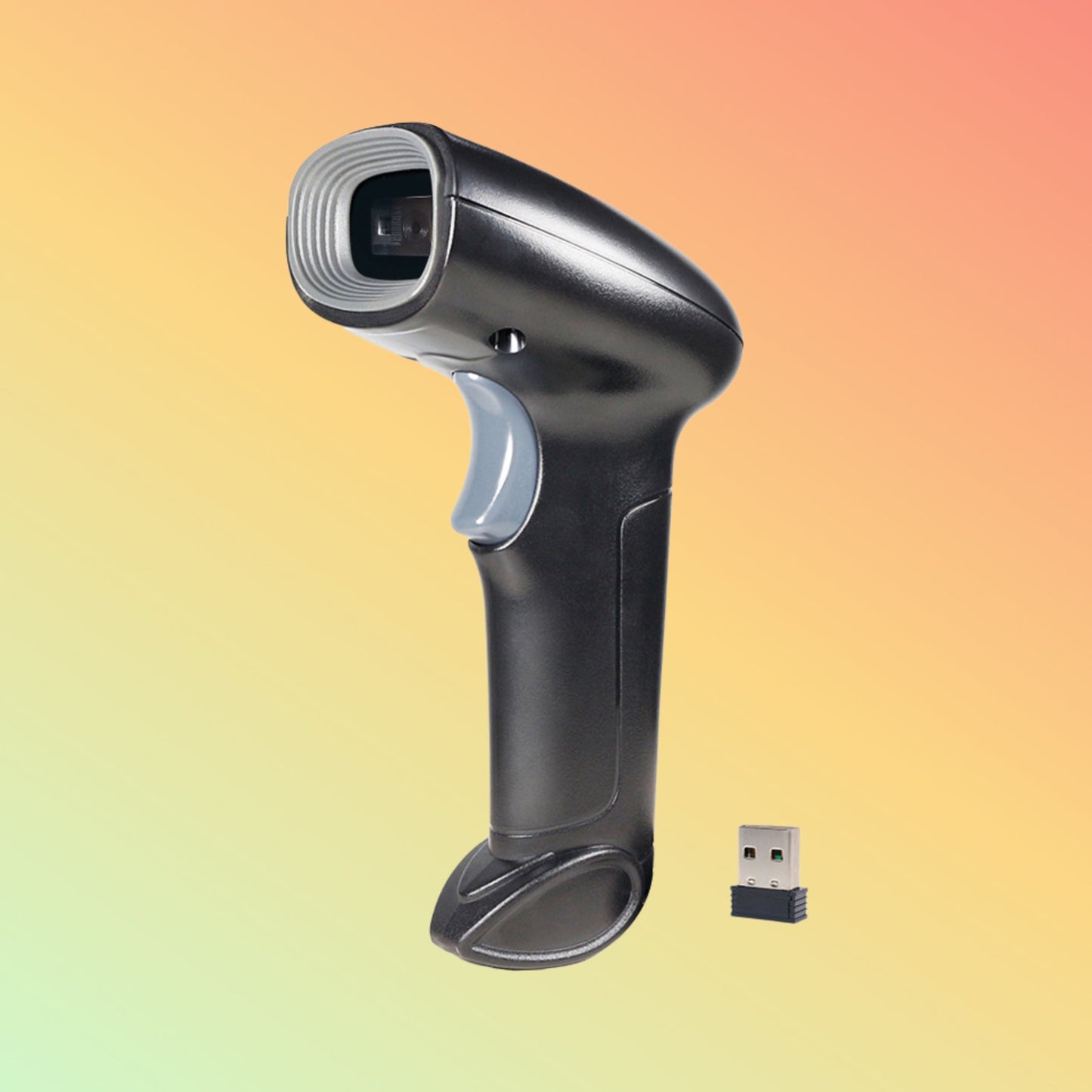 Ibocode Corded QR Code Reader 1D 2D Barcode Scanner Portable Wireless Barcode Reader For Inventory