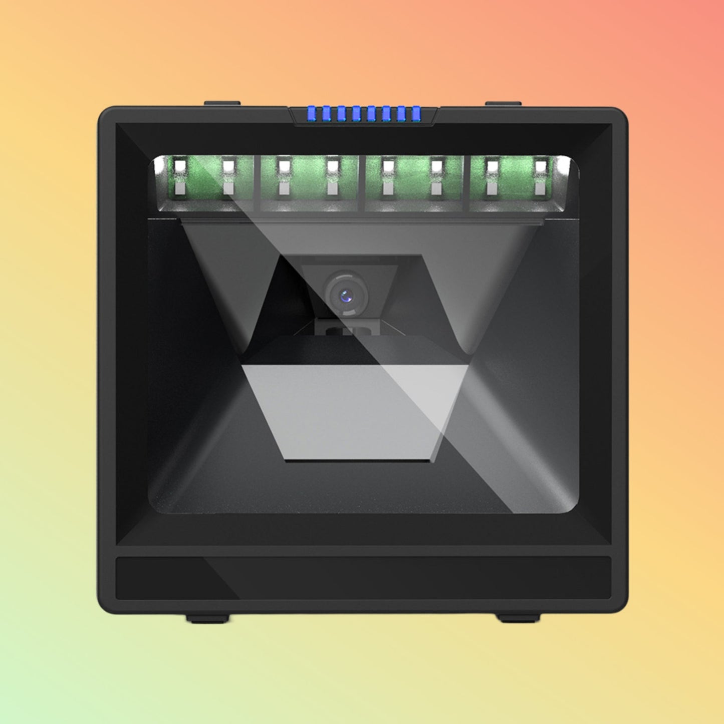 Ibocode Desktop 4mil 1280 * 800 CMOS 1D 2D Omni-Directional Bar Code Scanner Barcode Reader for Supermarket