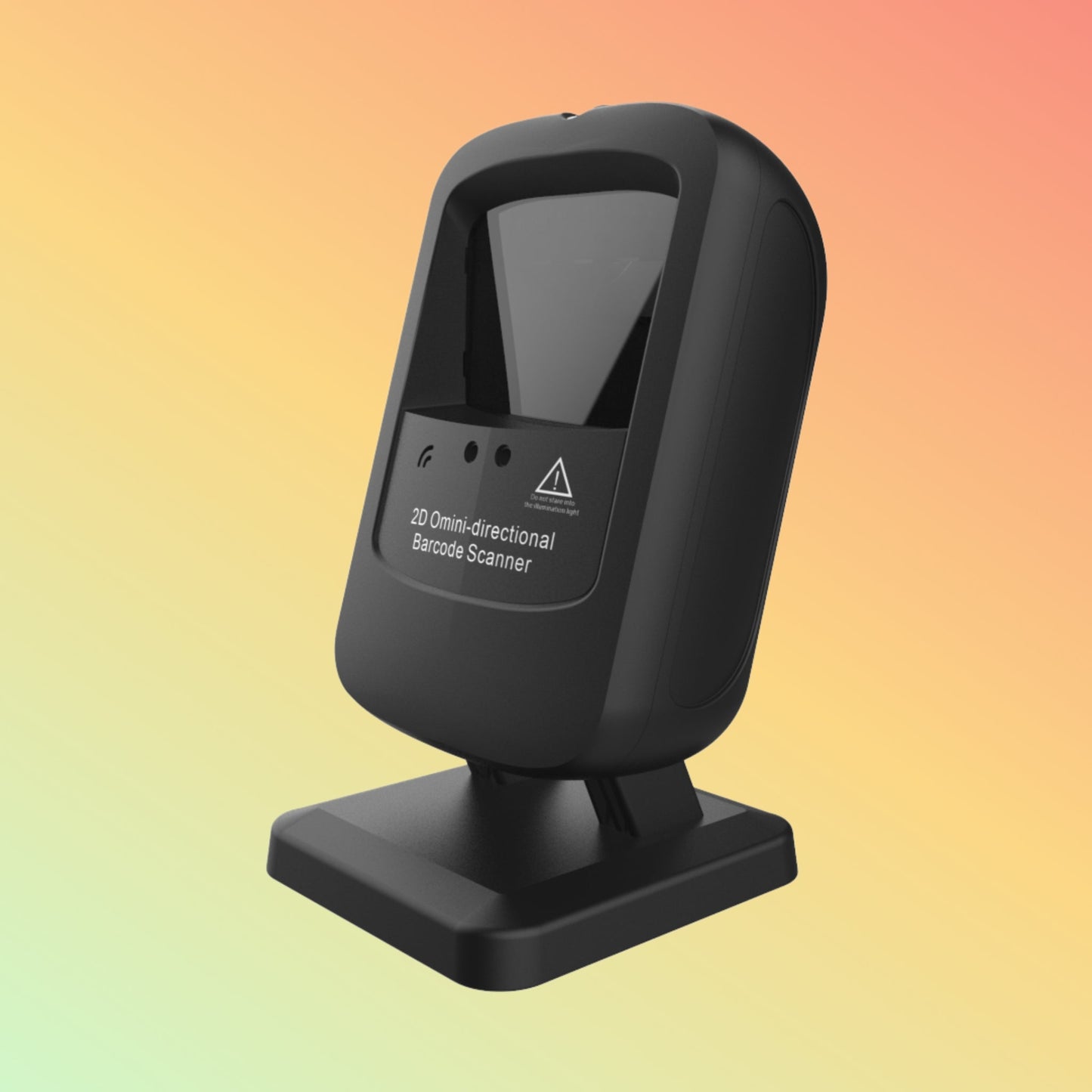 Ibocode Omni-directional 1D/2D Desktop Barcode Scanner for Supermarkets