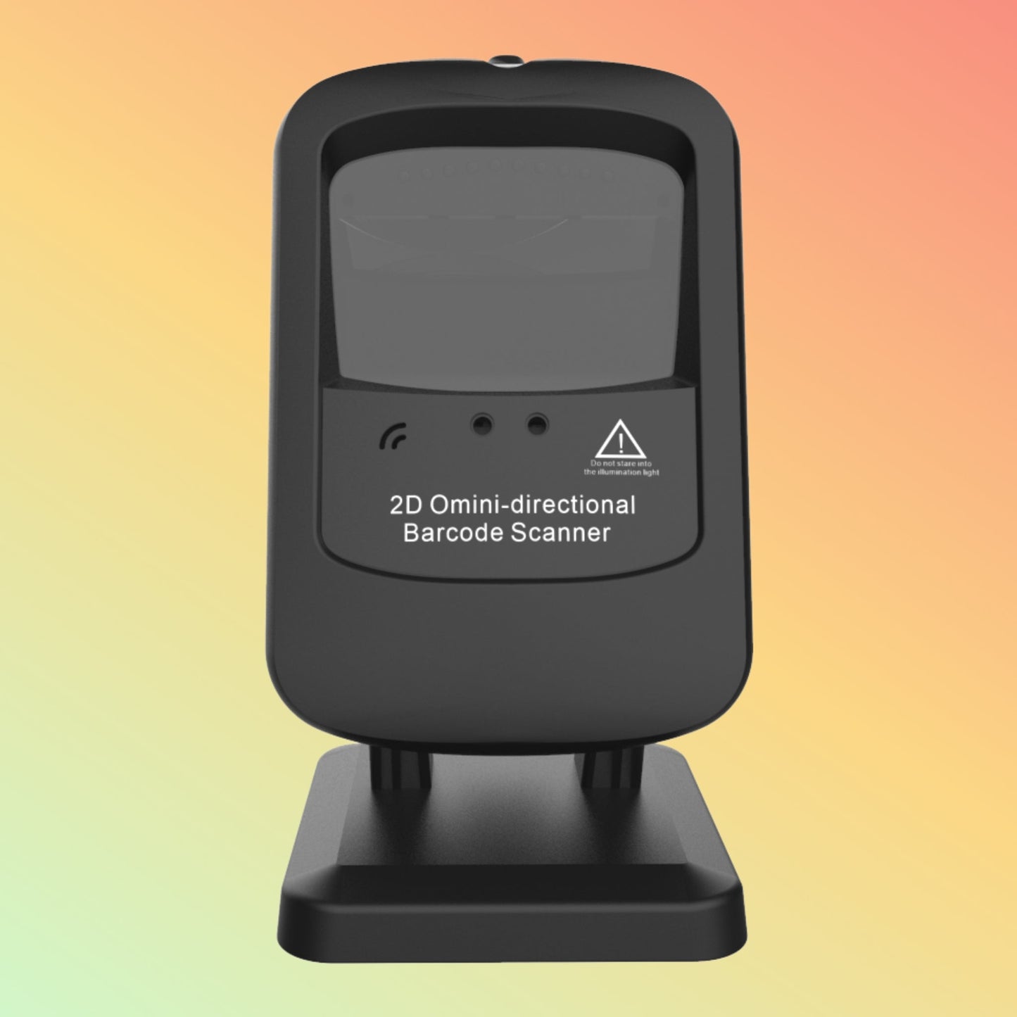 Ibocode Omni-directional 1D/2D Desktop Barcode Scanner for Supermarkets