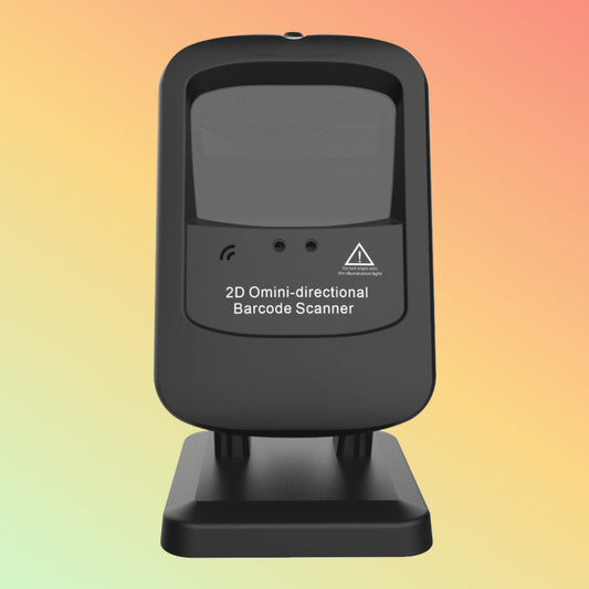 Ibocode Omni-directional 1D/2D Desktop Barcode Scanner for Supermarkets