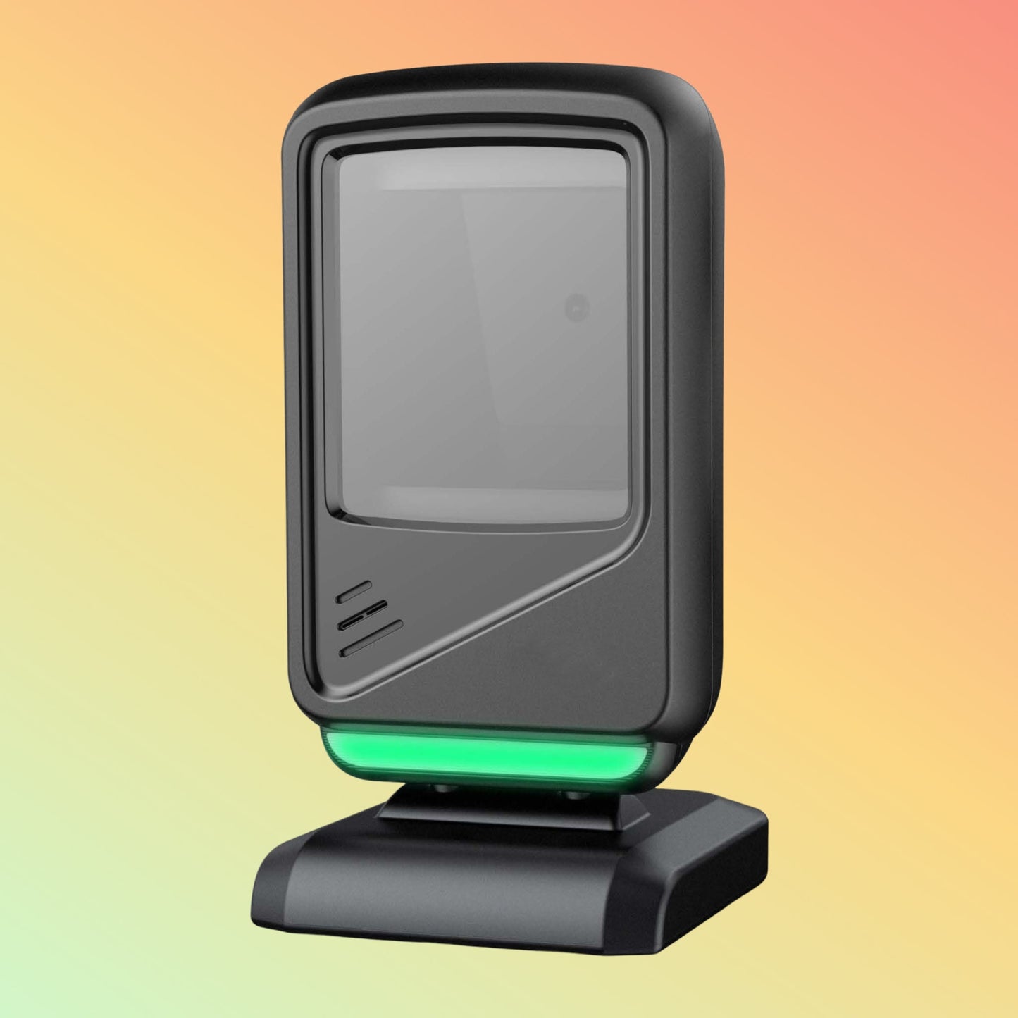 Ibocode Fashionable USB Desktop Omni-directional 1D/2D Barcode Scanner