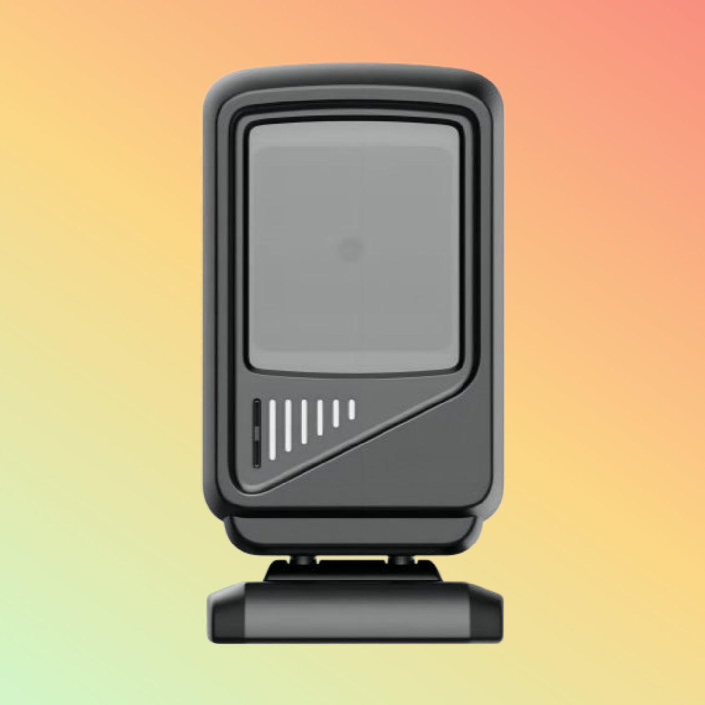 Ibocode Fashionable USB Desktop Omni-directional 1D/2D Barcode Scanner