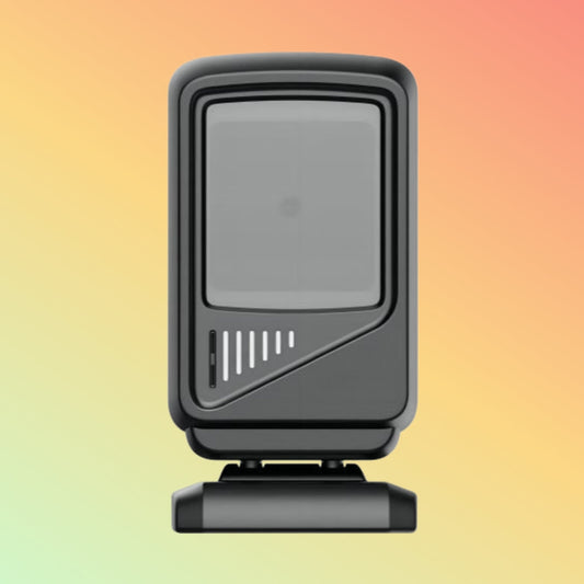 Ibocode Fashionable USB Desktop Omni-directional 1D/2D Barcode Scanner