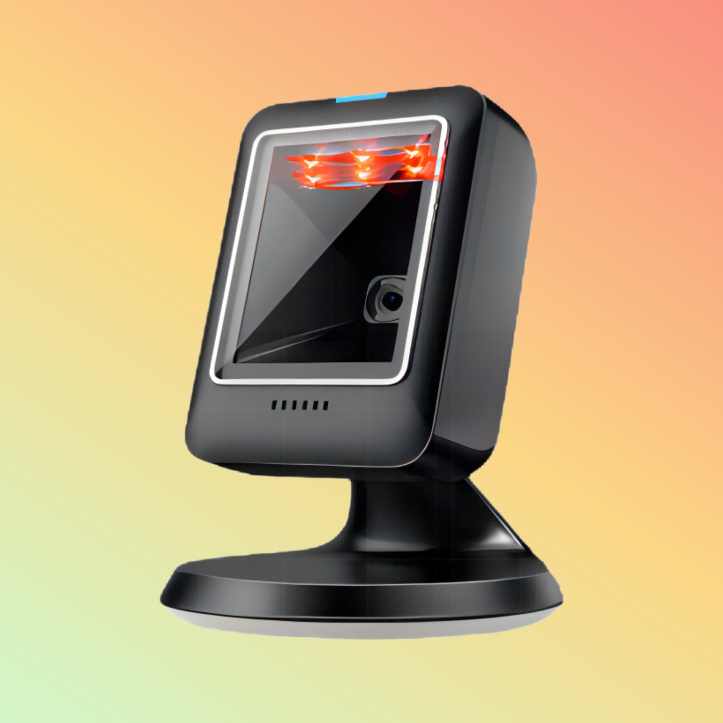 Ibocode 1D 2D QR Bar code Reader Omni-directional Platform Barcode Scanner