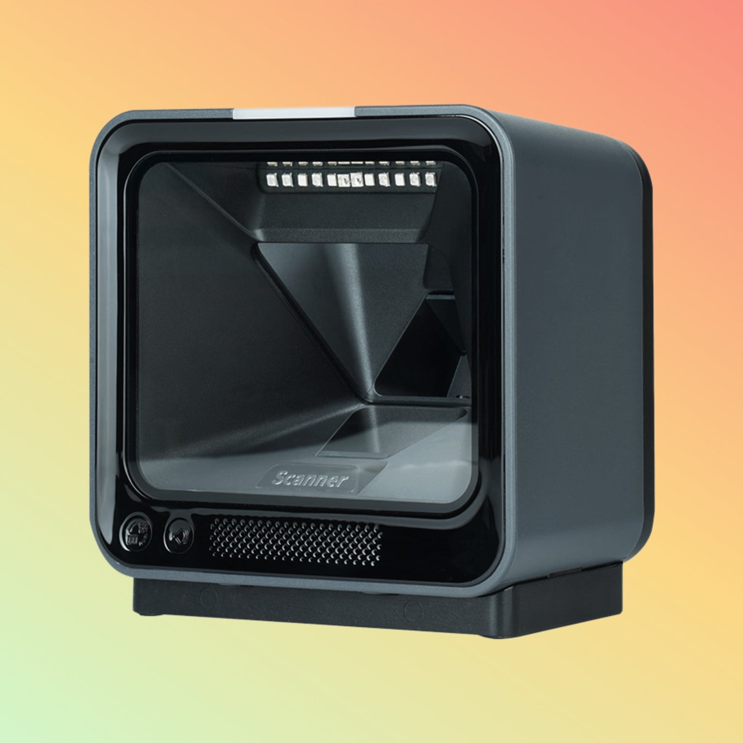 Ibocode 1D 2D QR Code Reader Platform Desktop Barcode Scanner For Hypermarket