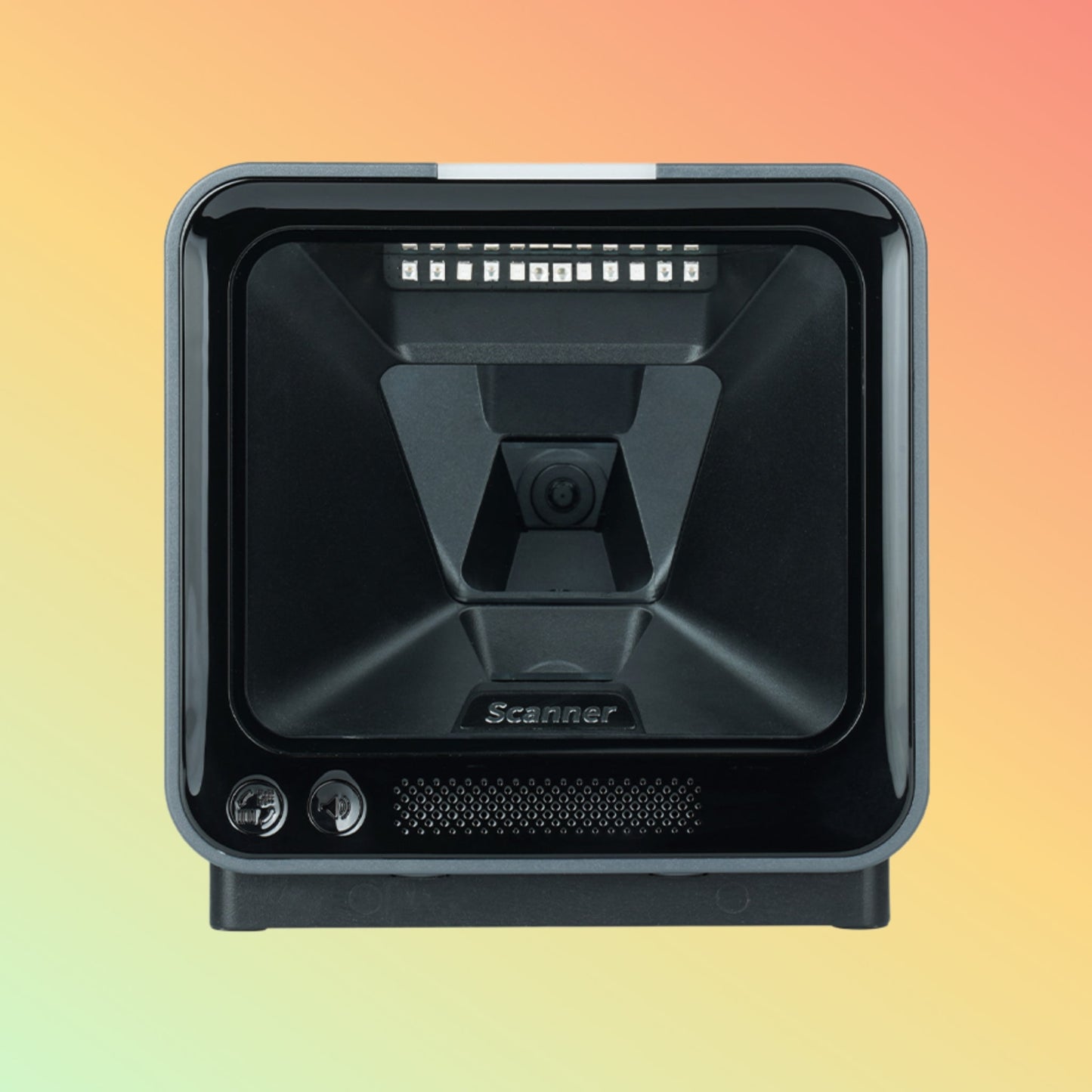 Ibocode 1D 2D QR Code Reader Platform Desktop Barcode Scanner For Hypermarket