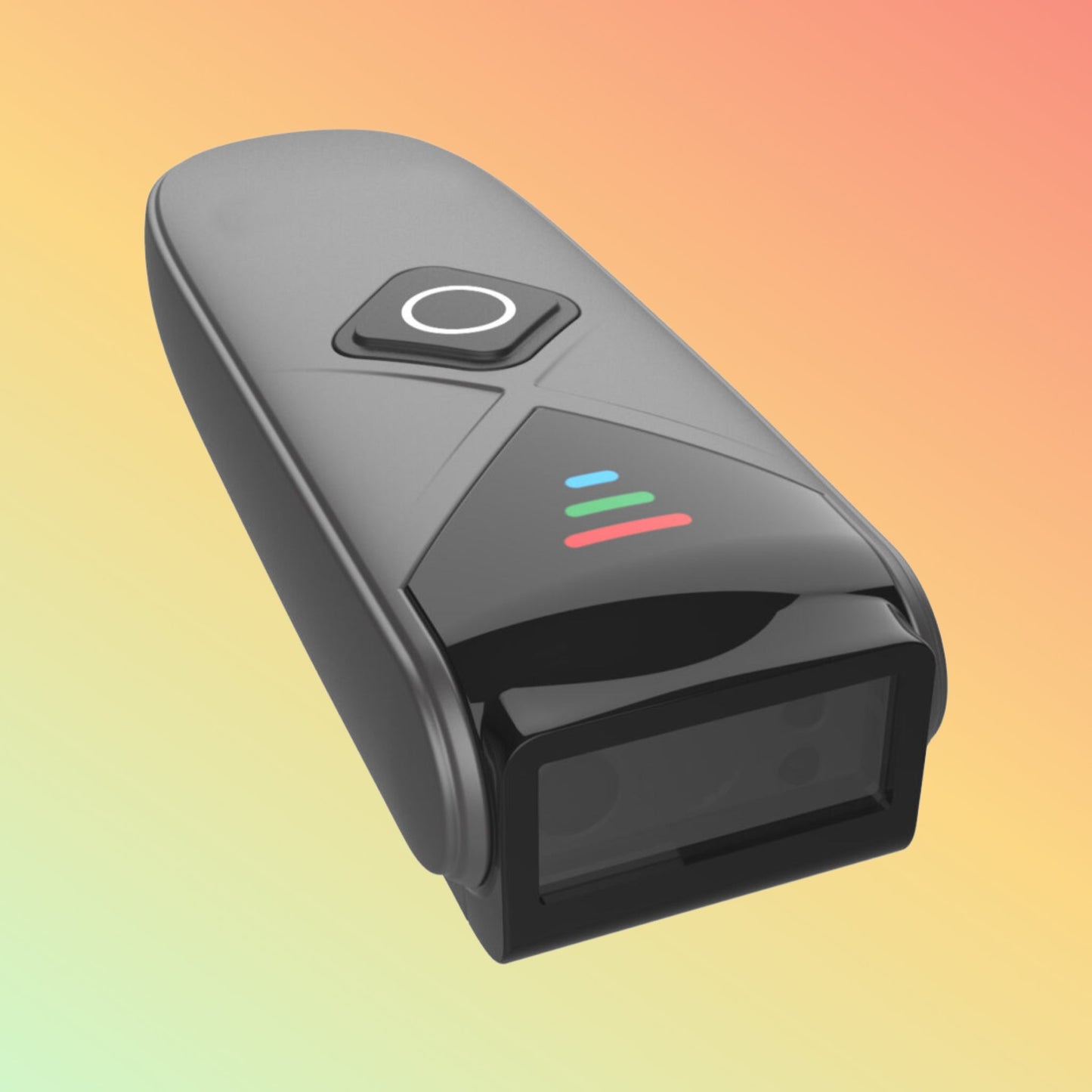 Ibocode QR Barcode Scanner, Wired/Bluetooth/Wireless 2.4G, 2D/1D, Color LCD