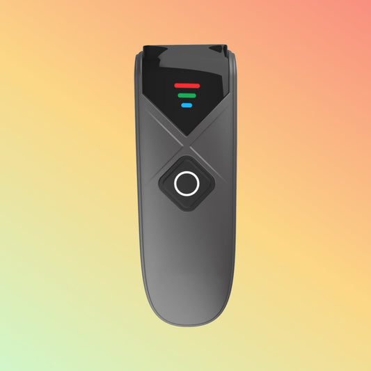 Ibocode QR Barcode Scanner, Wired/Bluetooth/Wireless 2.4G, 2D/1D, Color LCD