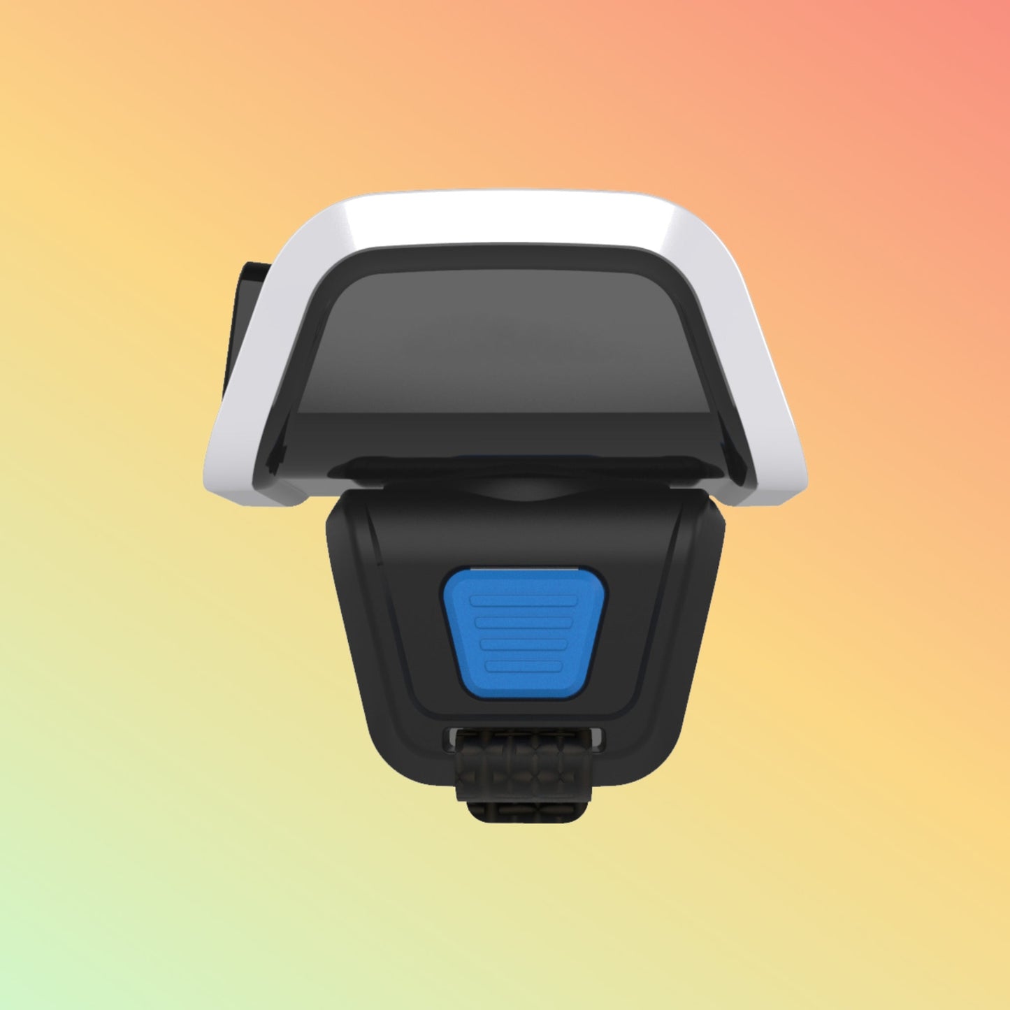 Ibocode Ring Wearable Scanner, Bluetooth Wireless, Mini Finger Reader, 1D/2D QR