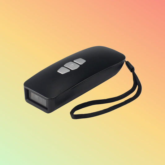 Ibocode Portable Scanner: Bluetooth, 1D/2D QR for Inventory/Warehouse